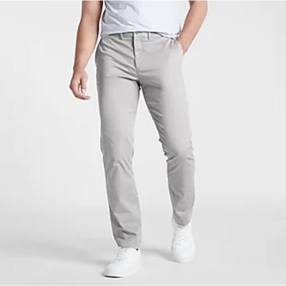 Express STRAIGHT CHINO STRETCH W30 L32